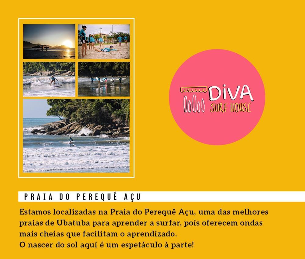 Diva Surf Quartos Ubatuba Extérieur photo